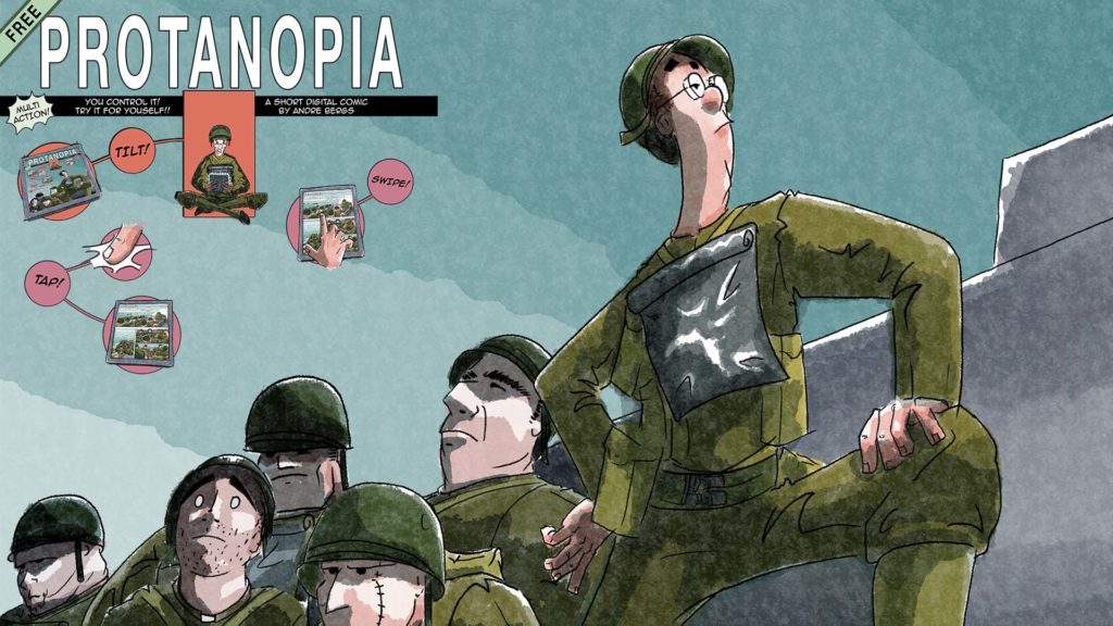 Protanopia by André Bergs interactive comic 02
