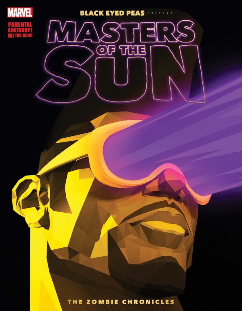 Masters of the Sun Will.I.Am Augmented Reality comic book